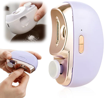 Lady Chic Electric Nail File With Carrying Purse