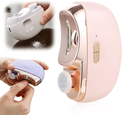 Lady Chic Electric Nail File With Carrying Purse