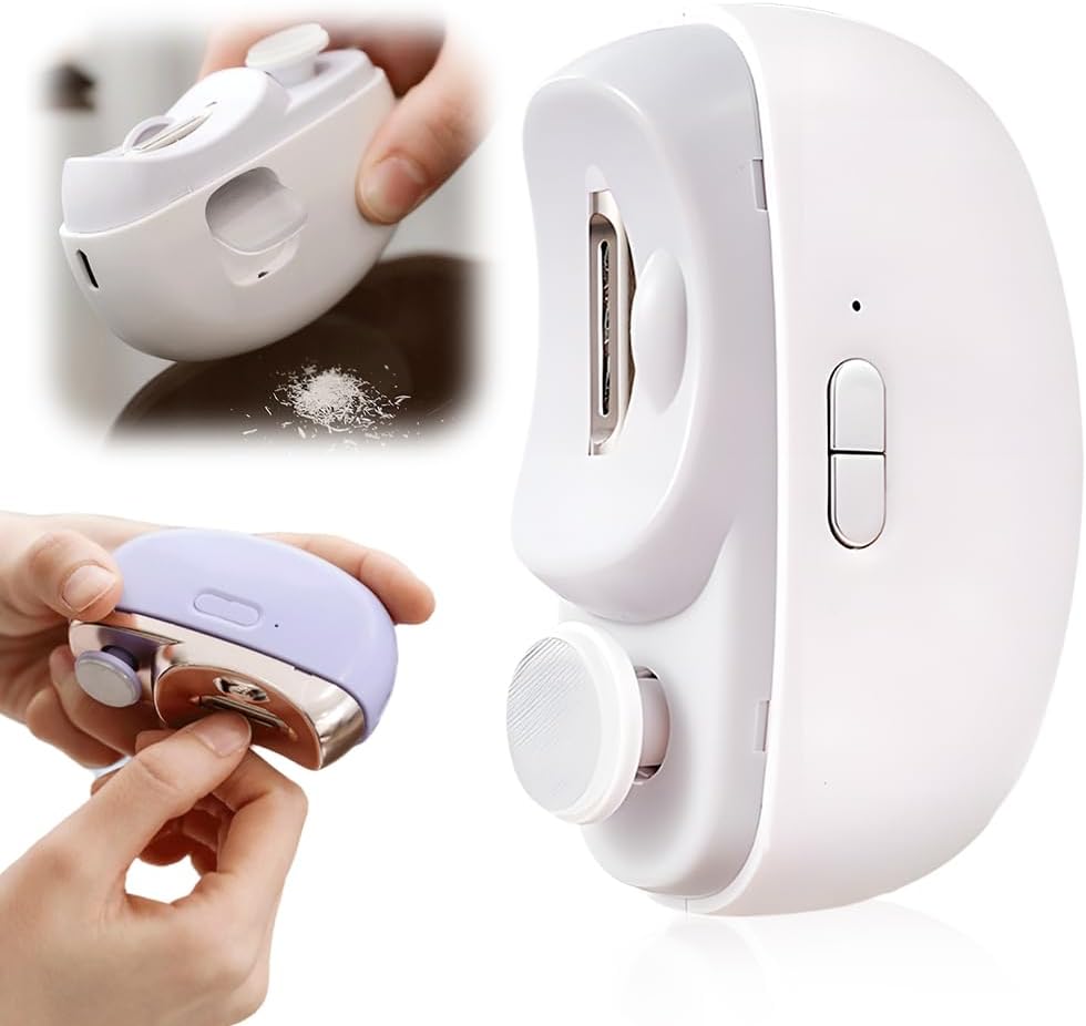 Lady Chic Electric Nail File With Carrying Purse